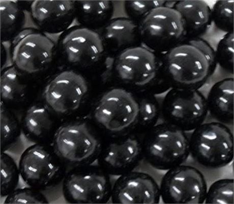 1 Inch Gumballs for Gumball Machin, Celebration Chewing Gum Balls 2 Pound Black
