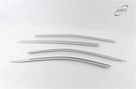 WINDOW VISOR Chrome Side Wind Deflectors 4p for 2021 2022 KIA Sportage