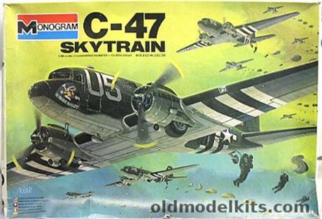 Monogram C-47 Skytrain 1 plastic kit
