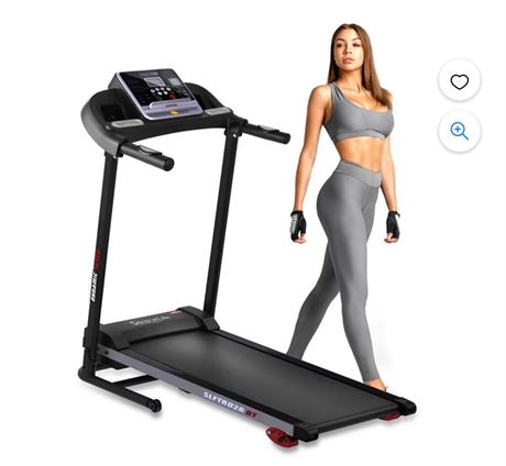 SIMILAR, SereneLife Foldable Treadmill Home Fitness Equipment with LCD for Walking & Running.