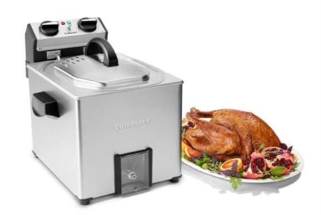 EXTRA-LARGE ROTISSERIE FRYER AND STEAMER