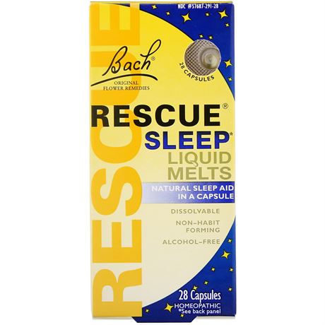 RESCUE SLEEP LIQUID MELTS 28 Capsules