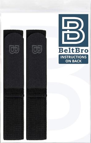BeltBro For Women No Buckle Elastic Belt — Fits 1 Inch Belt Loops, Easy To Use