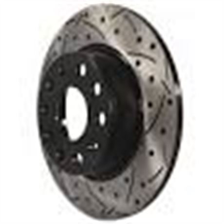 1 PAIR DS-ONE REAR DISC BRAKE ROTORS DS1-980798 FOR VOLKSWAGEN JETTA PASSAT GTI