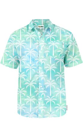SIZE:M, Tipsy Elves Hawaiian Shirts for Men - Men’s Casual Beach Summer Shirts -