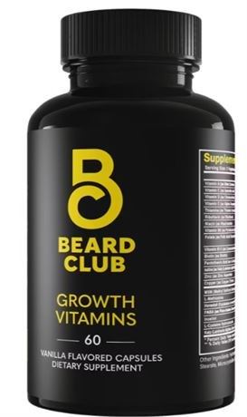 Beard Club BEARD GROWTH VITAMINS 60 package