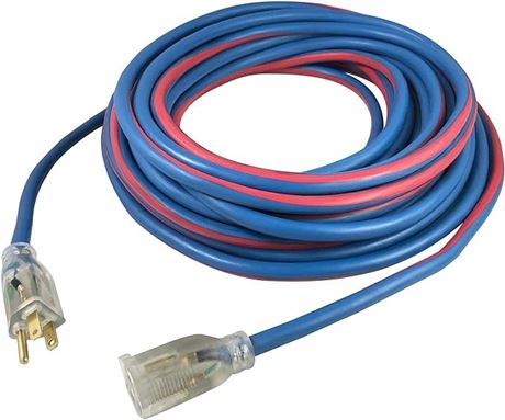 US Wire 99025 12/3 25-Foot SJEOW TPE Cold Weather Extension Cord