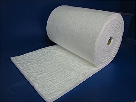 Ceramic Fiber Blanket - Insulation 8#, 2300F,1"x24"x25' for Wo...