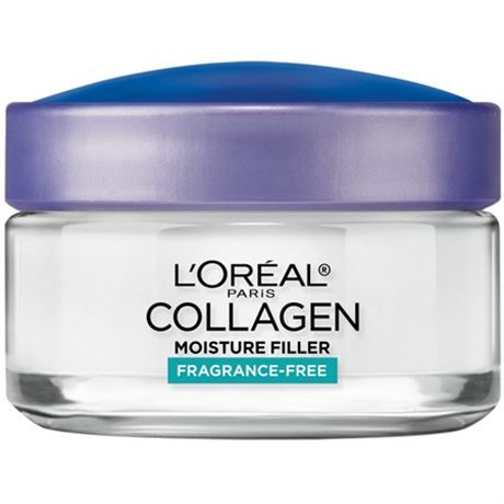 L Oreal Paris Collagen Moisture Filler Facial Day Cream Fragrance Free 1.7 Fl. O