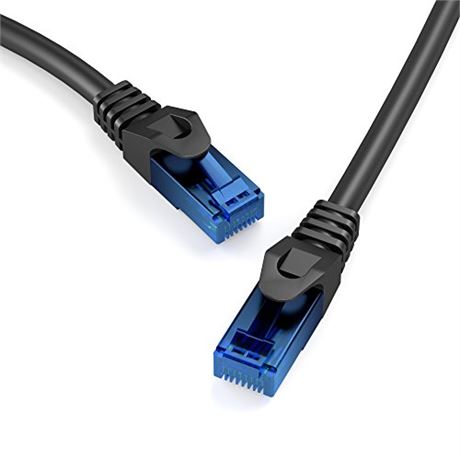 KabelDirekt 20m Cat6 Ethernet Gigabit LAN Netzwerkkabel (RJ45), UTP, Abwärtskomp