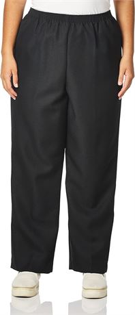 14 Petite- Alfred Dunner Women's Petite Poly Proportioned Medium Pant