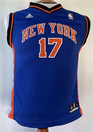 XL, Adidas NBA New York Knicks Jeremy Lin #17 Jersey