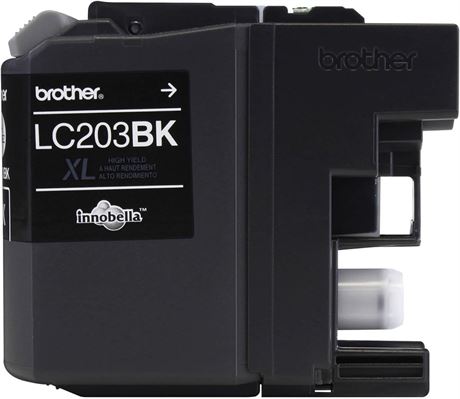 Brother LC203BKS Innobella Black Ink Cartridge, High Yield (XL Series)