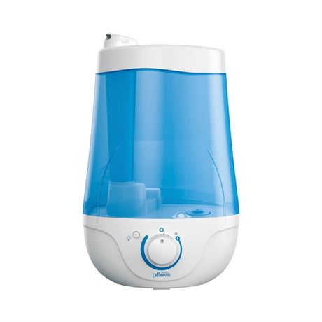 Dr. Brown's Cool Mist Ultrasonic Humidifier for Baby with Diffuser and Night Lig