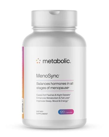 120 Capsules - Metabolic MenoSync®: Natural Hormonal Health For Women