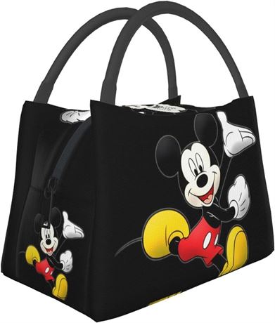 STikid Cartoon Lunch Bag Cute Lunch Box for Women Reusable Insulated