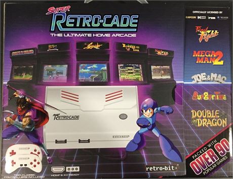 Retro-Bit Super Retro-Cade Pre-Loaded Gaming Console