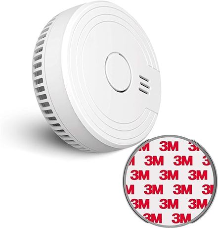 Ecoey Smoke Detector Fire Alarm with Photoelectric Technology, Fire Detector wit