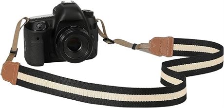 MoKo Woven Camera Strap for DSLR Camera, Neck & Shoulder Strap for Video Camcord