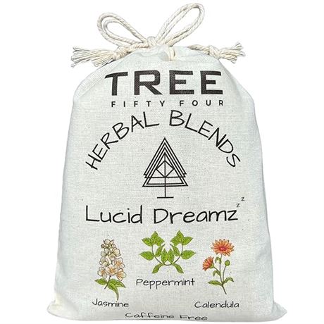 3 OZ- Lucid Dreamz Herbal Blend - Natural Caffeine Free Herbal Tea & Smoke Blend