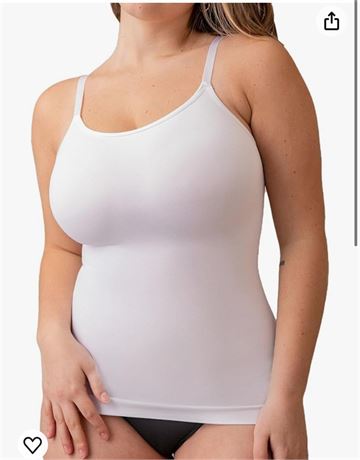 SHAPERMINT Womens Tops - High Compression Scoop Neck Cami - Tank Top for Women,