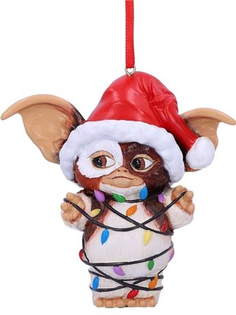 Nemesis Now Gremlins Gizmo in Fairy Lights Hanging Festive Decorative Ornament