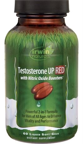 Irwin Naturals Testosterone Up Red 60 Sgels