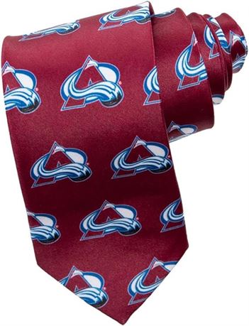 NHL Men's All Over Team Logo Neck Tie