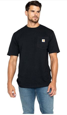 Carhartt Men's Loose Fit Heavyweight Short-Sleeve Pocket T-Shirt