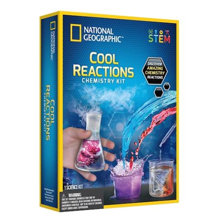 12 Pack: National Geographic Cool Reactions Chemistry Kit | Michaels