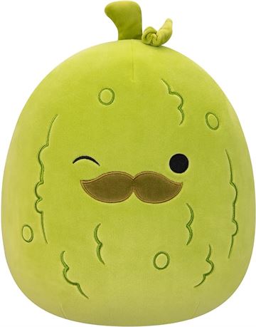 20 cm - Squishmallows Charles The Pickle with Mustache