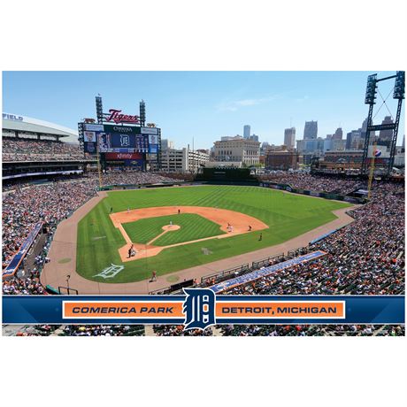 Detroit Tigers 23" X 34" Stadium Wall Poster