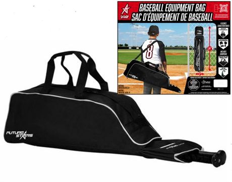 Baseball Player Equipment Bag - Black