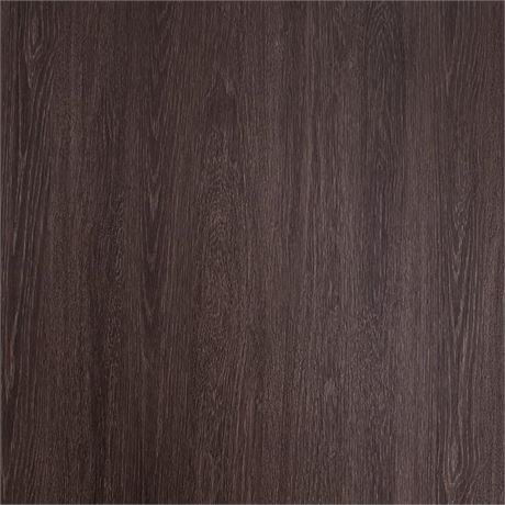 TOTIO Dark Brown Wood Grain Contact Paper Black Walnut Textured Peel and Stick W