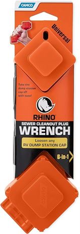 Camco RhinoFLEX 6-in-1 RV Sewer Wrench