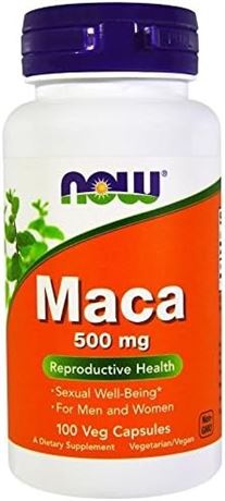 N.Foods Maca 500mg (100 Veg Capsules)