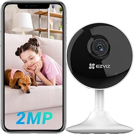 EZVIZ Indoor Security Camera 1080P WiFi Baby Monitor, Smart Motion Detection