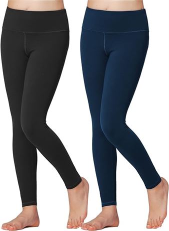 Stelle Girls Athletic Leggings Kids Yoga Pants - Pack of 2 Girls XL