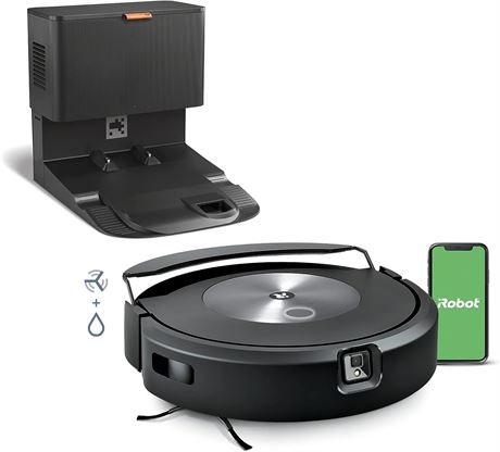 iRobot® Roomba Combo™ j7+ Self-Emptying Robot Vacuum & Mop 2-in-1 – Automaticall