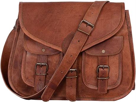 Komal's Passion Leather Leather Purse Women Shoulder Bag Crossbody Satchel Ladie