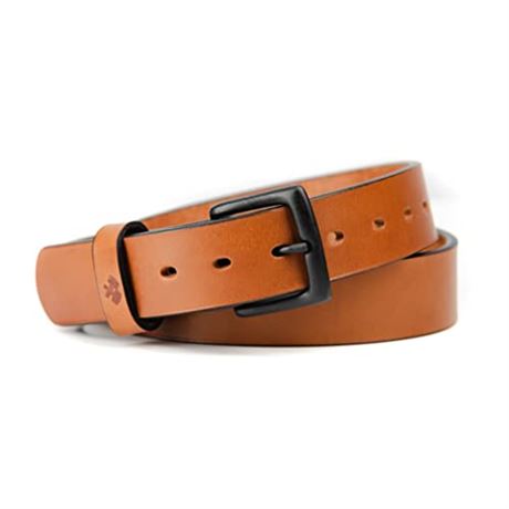 Size: 38,Main Street Forge All American Leather Belt | Made in USA | Men's Heavy