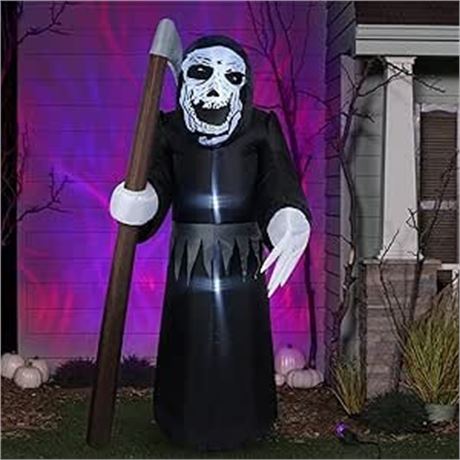 DR.DUDU 6 FT Halloween Inflatables Grim Reaper