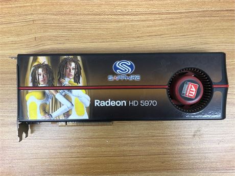 SAPPHIRE ATI Radeon HD 5970 2GB PCIE Video Card 288-7D131-002SA