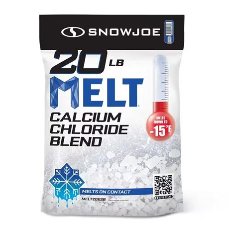20 lbs. Calcium Chloride Ice Melt Blend - Effective Winter Solution
