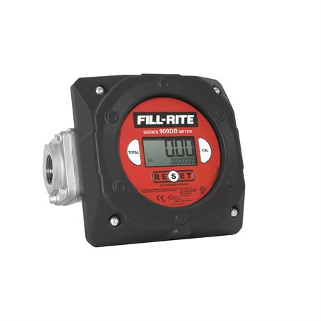 Fill-Rite 6-40 GPM 4-Digit Digital Fuel Transfer Meter Model 900CD