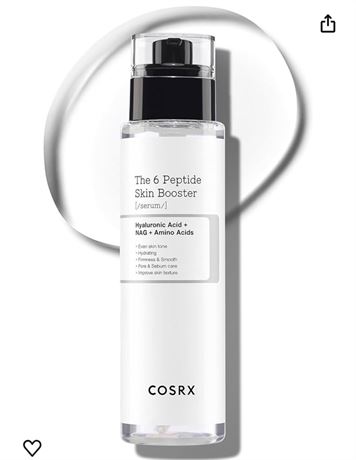 COSRX 6X Peptide Collagen Booster Toner Serum 150mL/5.07 Fl.Oz, Skin Renewal Boo