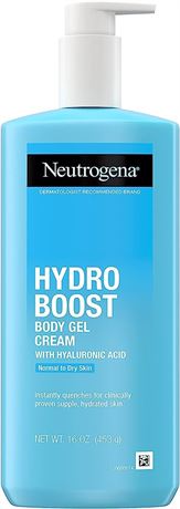 Neutrogena Hydro Boost Body Gel Cream with Hyaluronic Acid 16 Oz