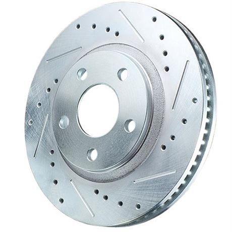 Power Stop Evolution Drilled and Slotted Rotors AR8640XR pair