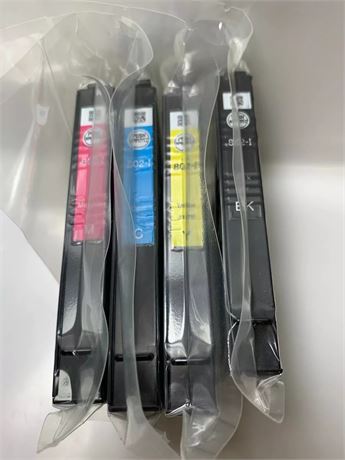 4-Pack, Epson 802-I Initial Ink Cartridges