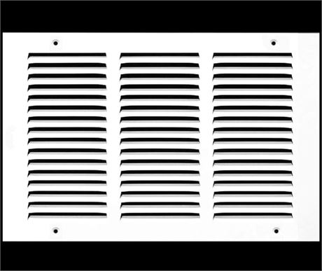 14"w X 8"h Steel Return Air Grilles - Sidewall and Ceiling - HVAC DUCT COVER